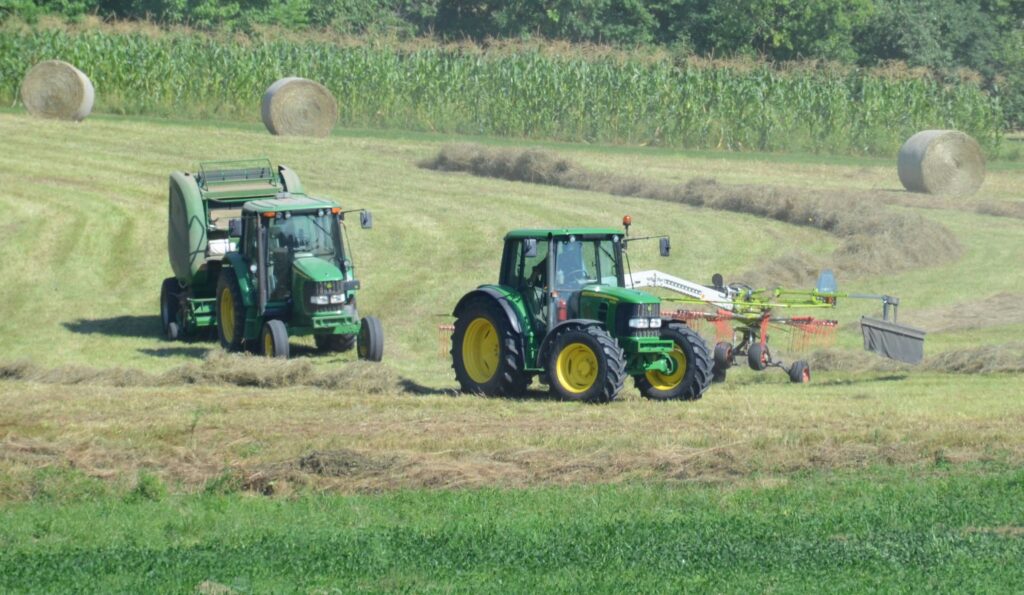 compact tractor work
