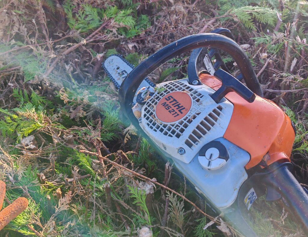 chainsaw work